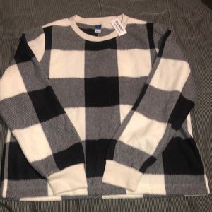 2/$10 Old Navy checkered sweater